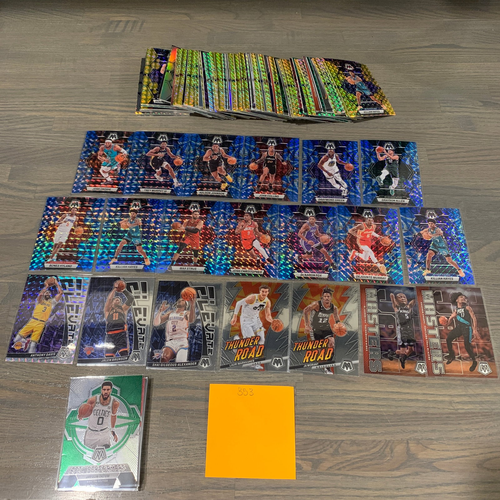 Large lot of Rare Refactor Panini Basketball Cards (1 of 9)