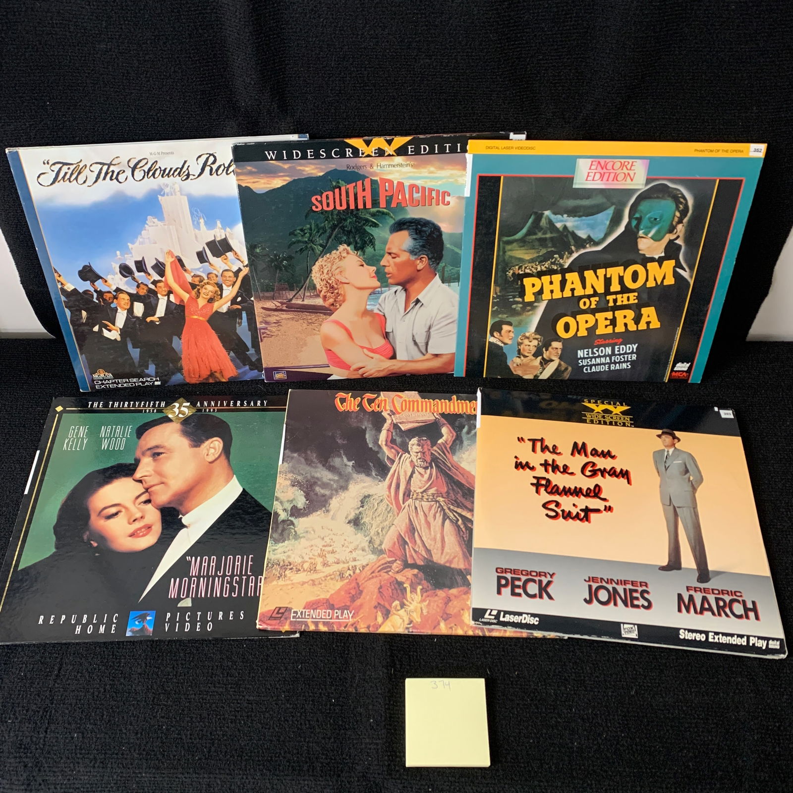 Older Movie Laserdisc Lot, Phantom of the Opera (1 of 5)