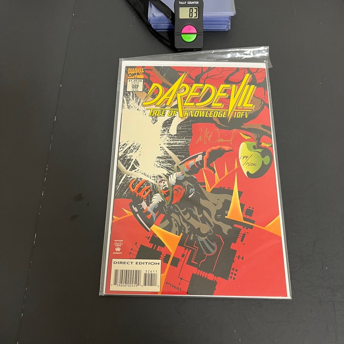 Daredevil 326 Scott McDaniel Signed DF 199/1500 (1 of 2)