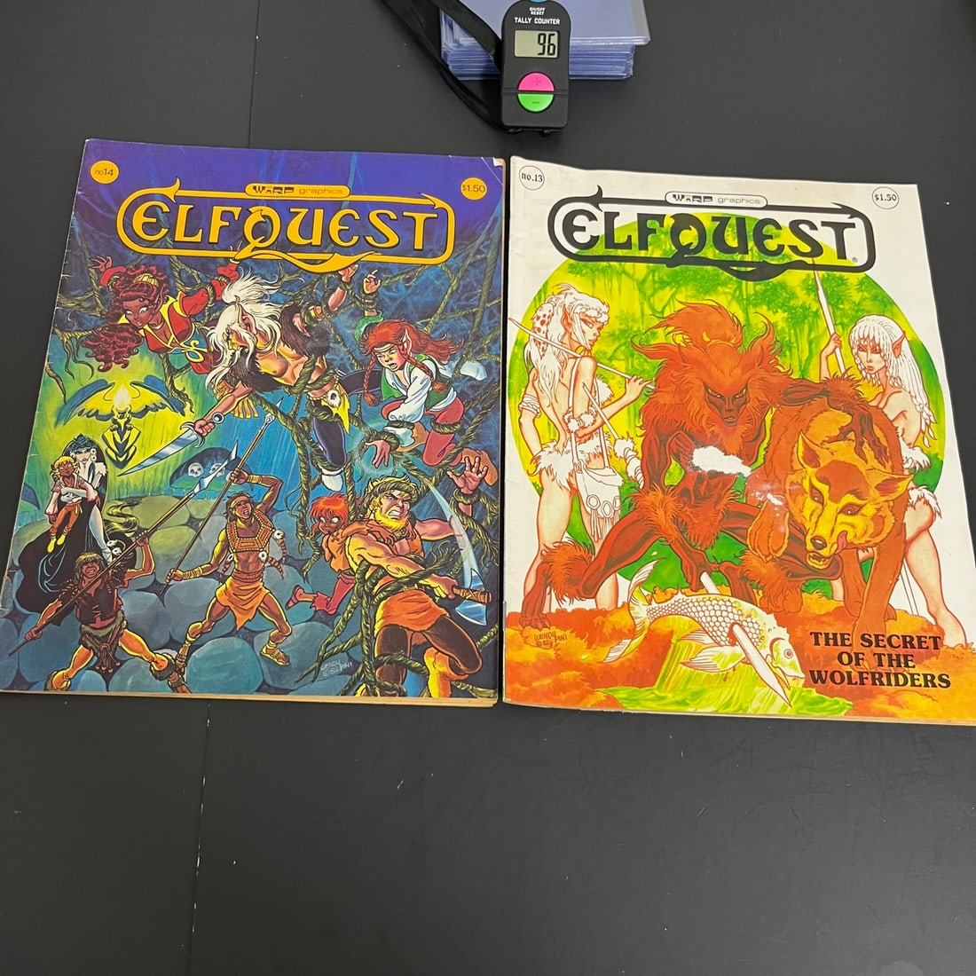 Elfquest 13 & 14 Warp Graphics Magazines (1 of 1)