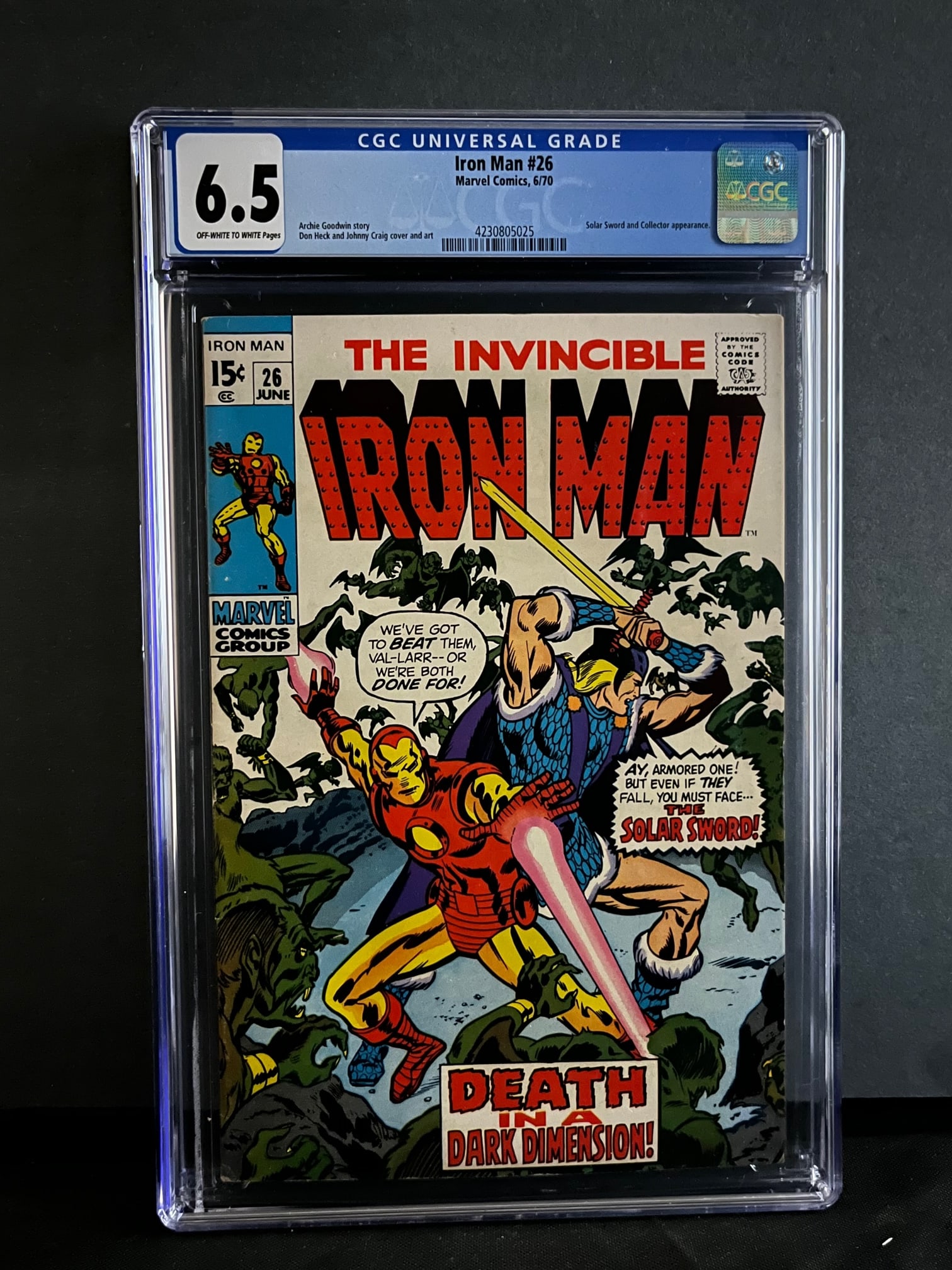 Iron Man 26 CGC 6.5 (1 of 1)