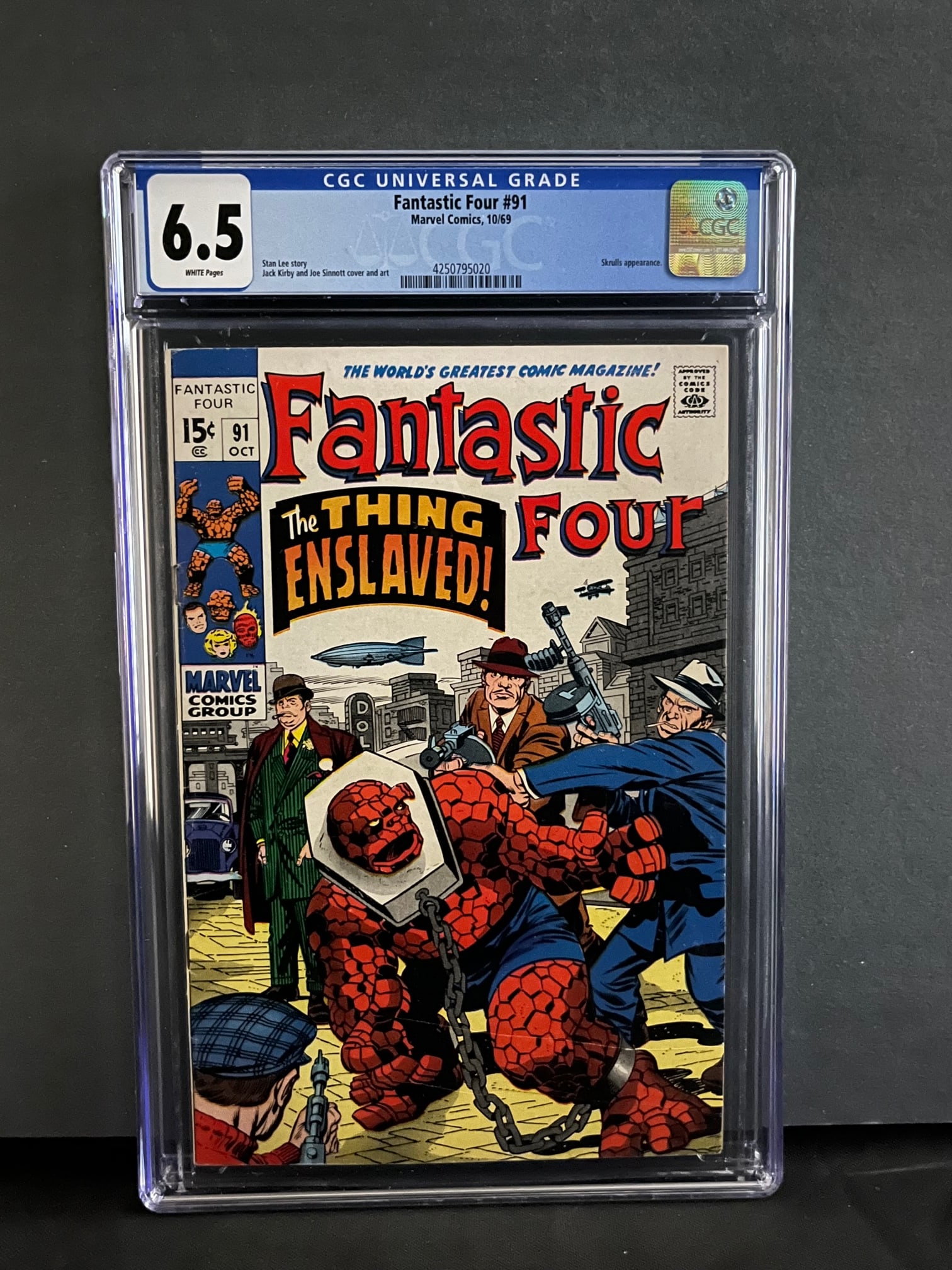 Fantastic Four 91 CGC 6.5 Vs. Skrulls (1 of 1)