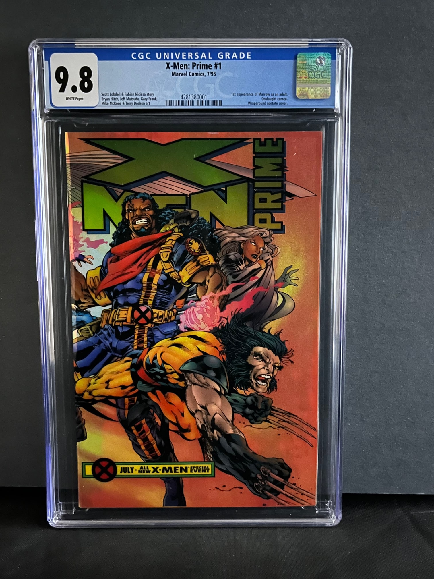 X-men Prime 1 CGC 9.8 (1 of 1)