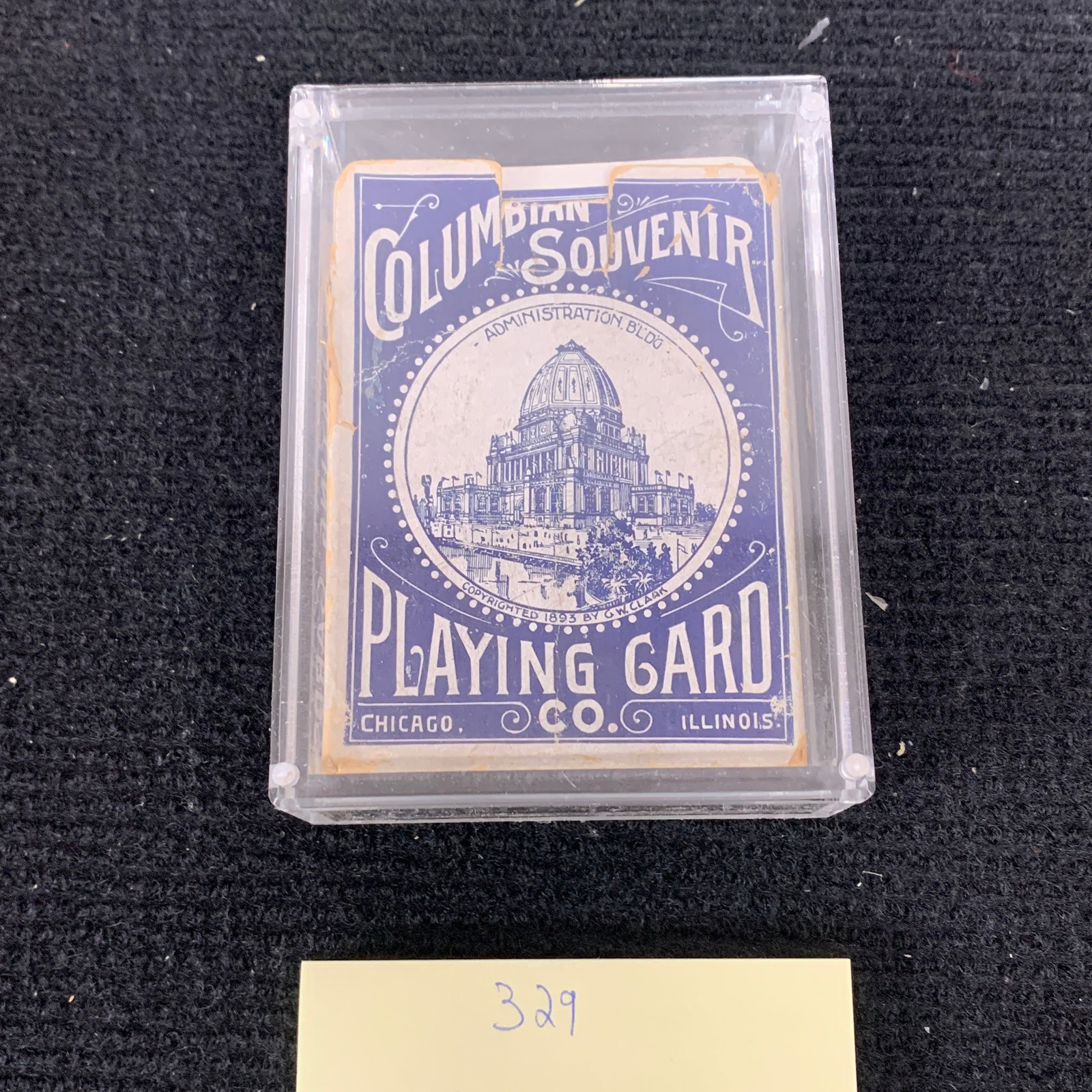 1893 Columbian Exposition Playing Cards (1 of 6)