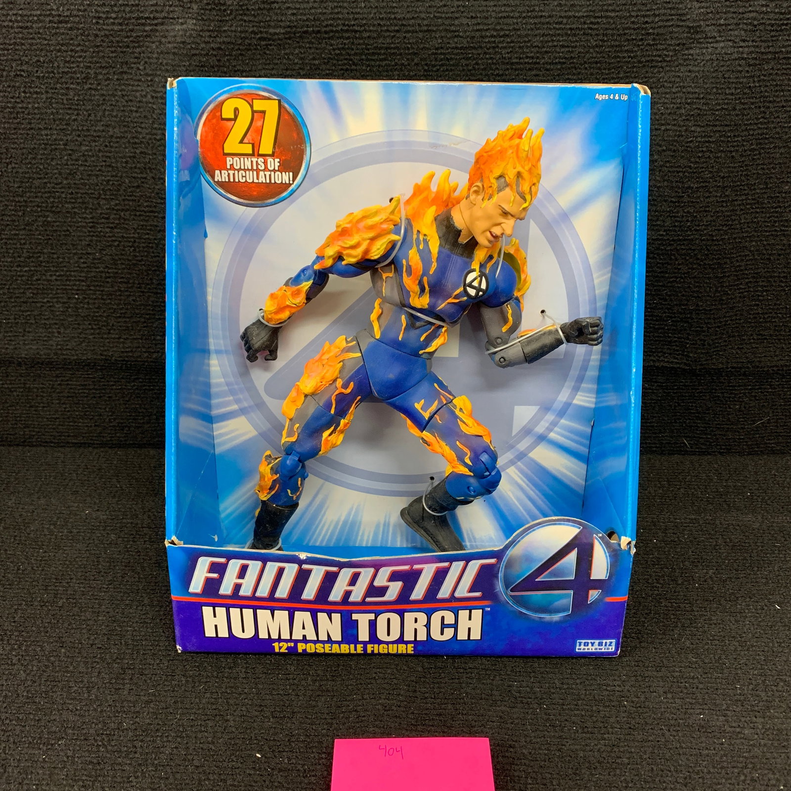 Fantastic 4 Human Torch Action Figure, NIB (1 of 5)