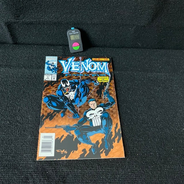 Venom Funeral Pyre 1 Rare Newsstand Edition: We are a veteran owned company. Please look at the pictures carefully to determine what you believe the condition of collecitible is. We are currently accepting consignments. Email us a aeronhouse1994
