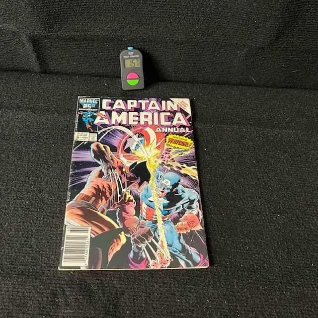 Captain America Annual 10 Newsstand Ed. (1 of 2)