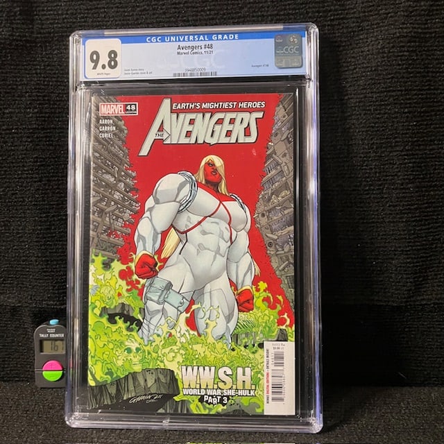 Avengers 48 World War She-Hulk CGC 9.8 (1 of 1)