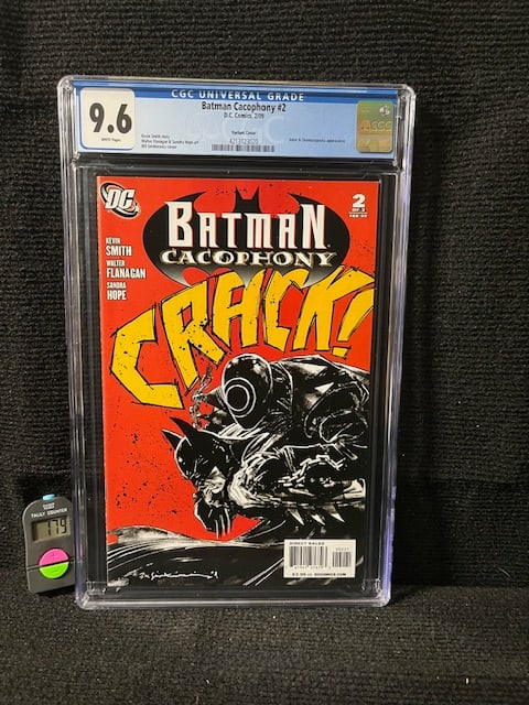 Batman Cacophony 2 Variant CGC 9.8 (1 of 1)