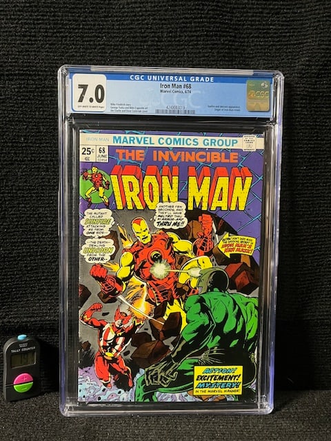 Iron Man 68 CGC 7.0 (1 of 1)