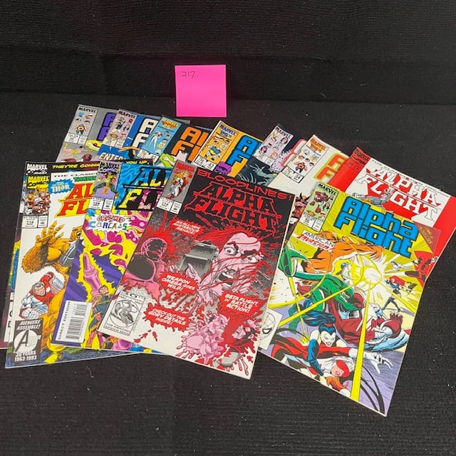 Alpha Flight Comic lot (1 of 1)