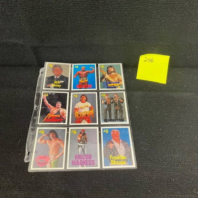Early Wwf Trading Cards Auction