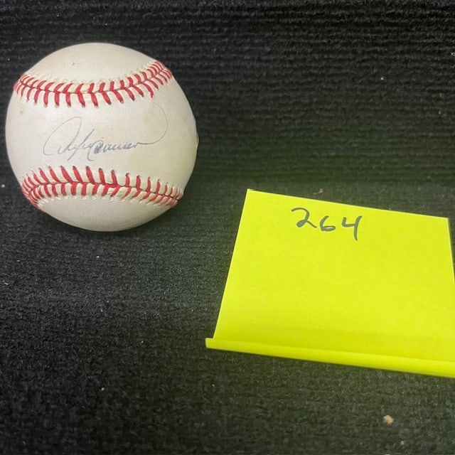 Andre Dawson Signed Baseball w/Beckett COA (1 of 2)