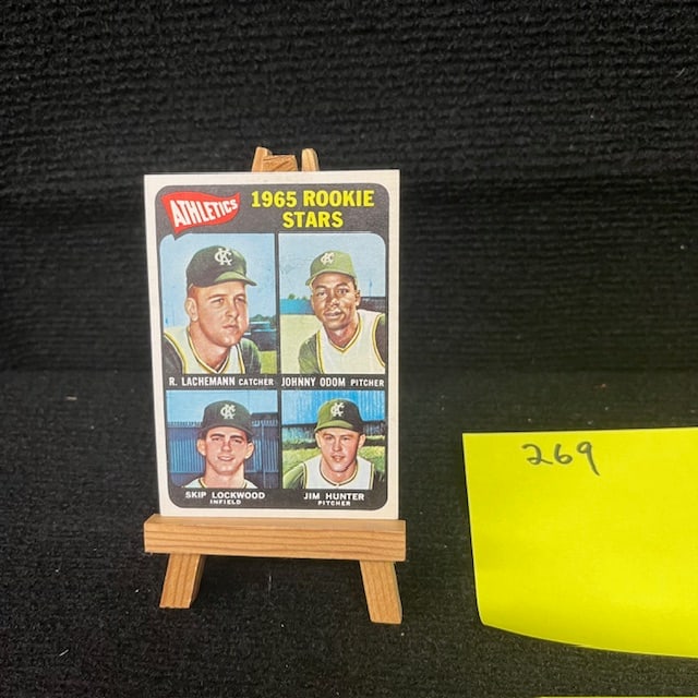 Jim Hunter 1965 Topps RC Nice! (1 of 2)