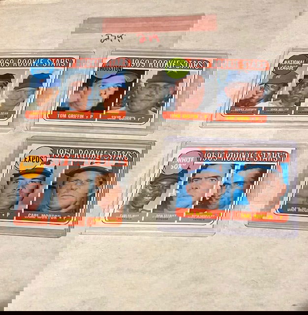 1969 Topps Baseball Rookie Stars Cards (1 of 2)