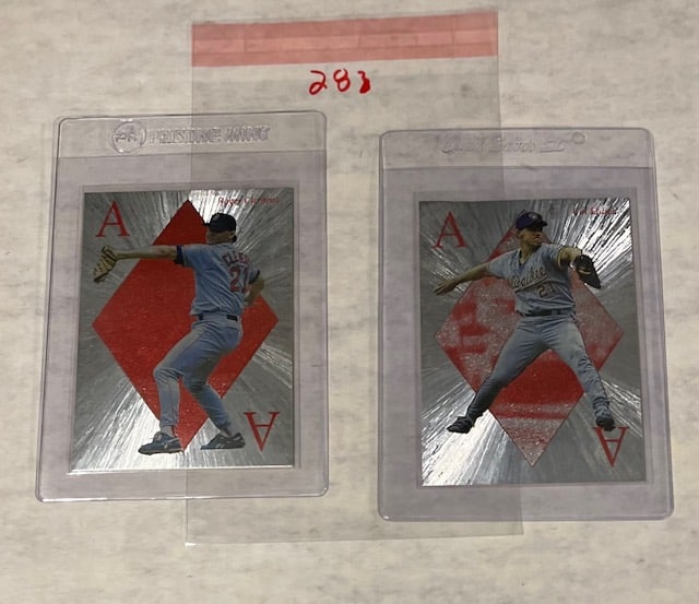 Score Select Roger Clemens + Aces Inserts: We are a veteran owned company. Please look at the pictures carefully to determine what you believe the condition of collecitible is. We are currently accepting consignments. Email us a aeronhouse1994
