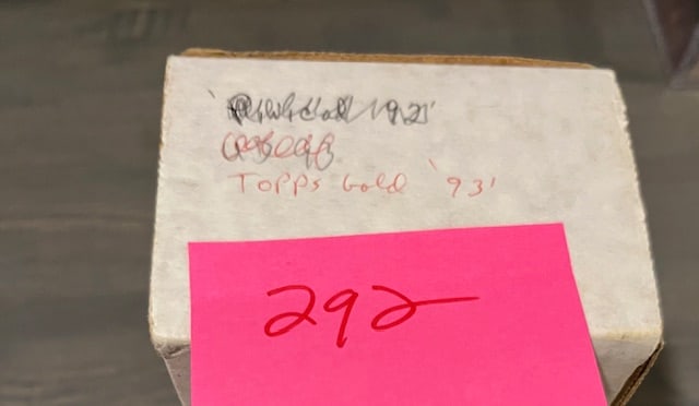 500 ct. 93 Topps Gold Parallel Cards (1 of 3)