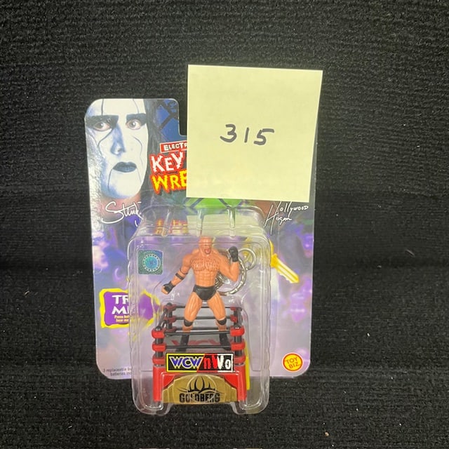 WCW Goldberg NWO Keychain NIB: We are a veteran owned company. Please look at the pictures carefully to determine what you believe the condition of collecitible is. We are currently accepting consignments. Email us a aeronhouse1994