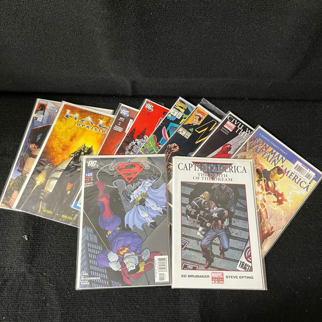 Captain America & DC Modern Age Comics + Halo (1 of 1)