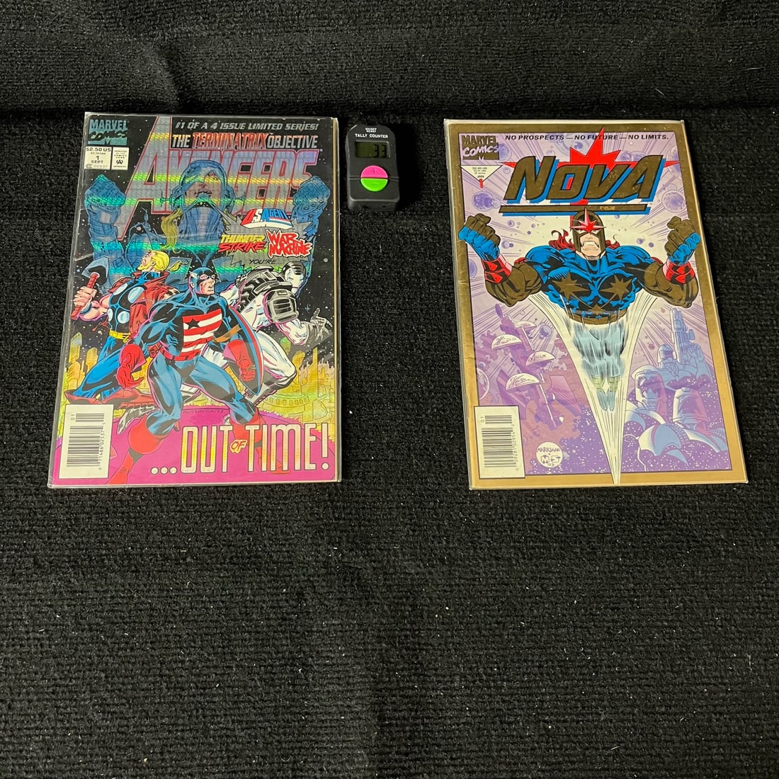 Avengers 1 & Nova 1 Modern Age Newsstand Eds. (1 of 1)
