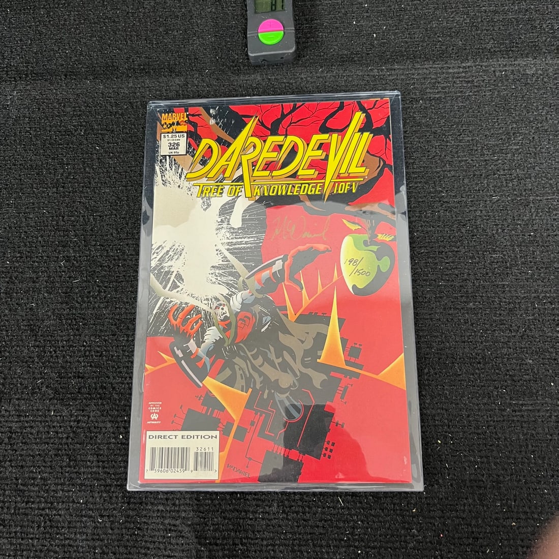 Daredevil 326 Signed by Scott McDaniel (1 of 2)