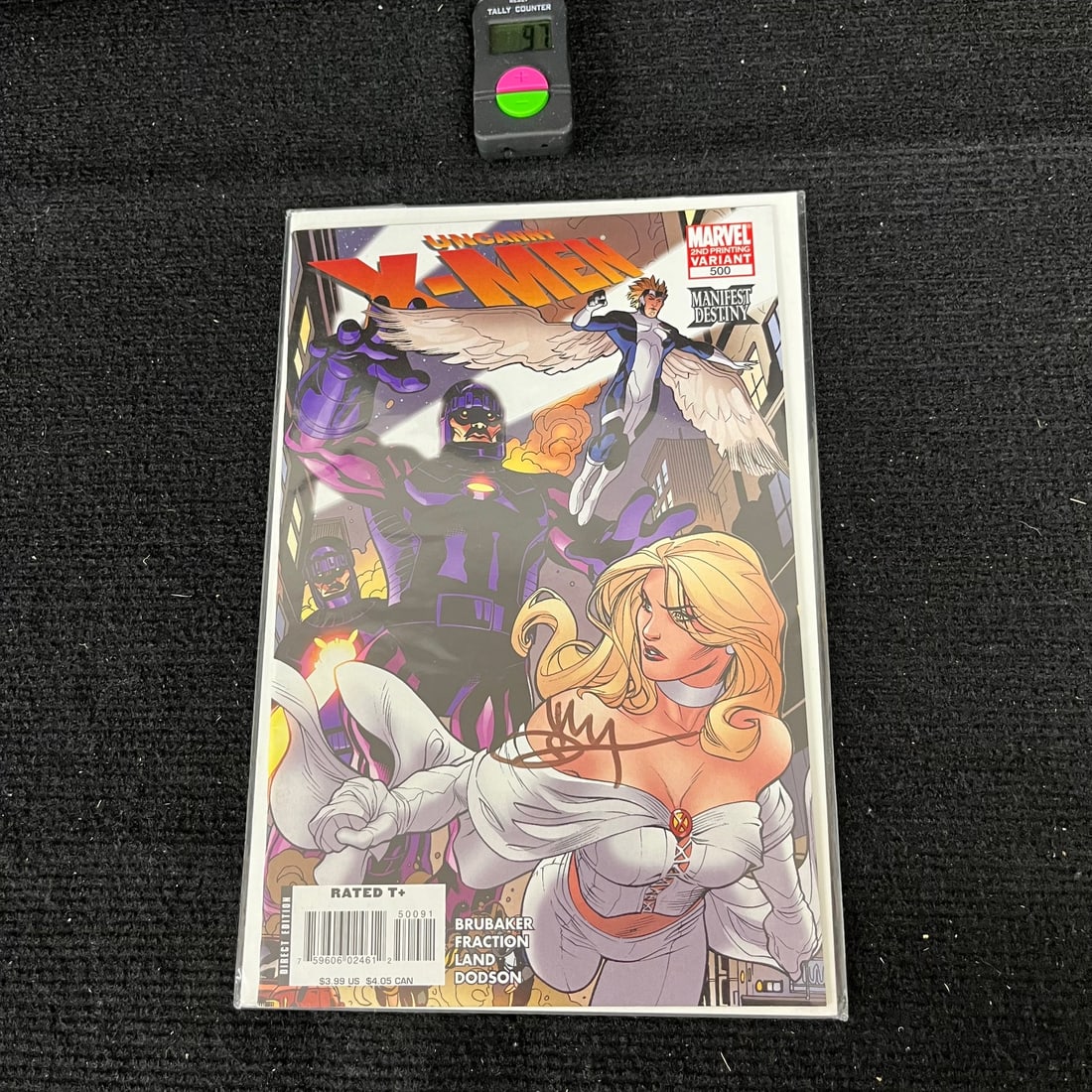 X-men 500 signed by Terry Dodson (1 of 2)