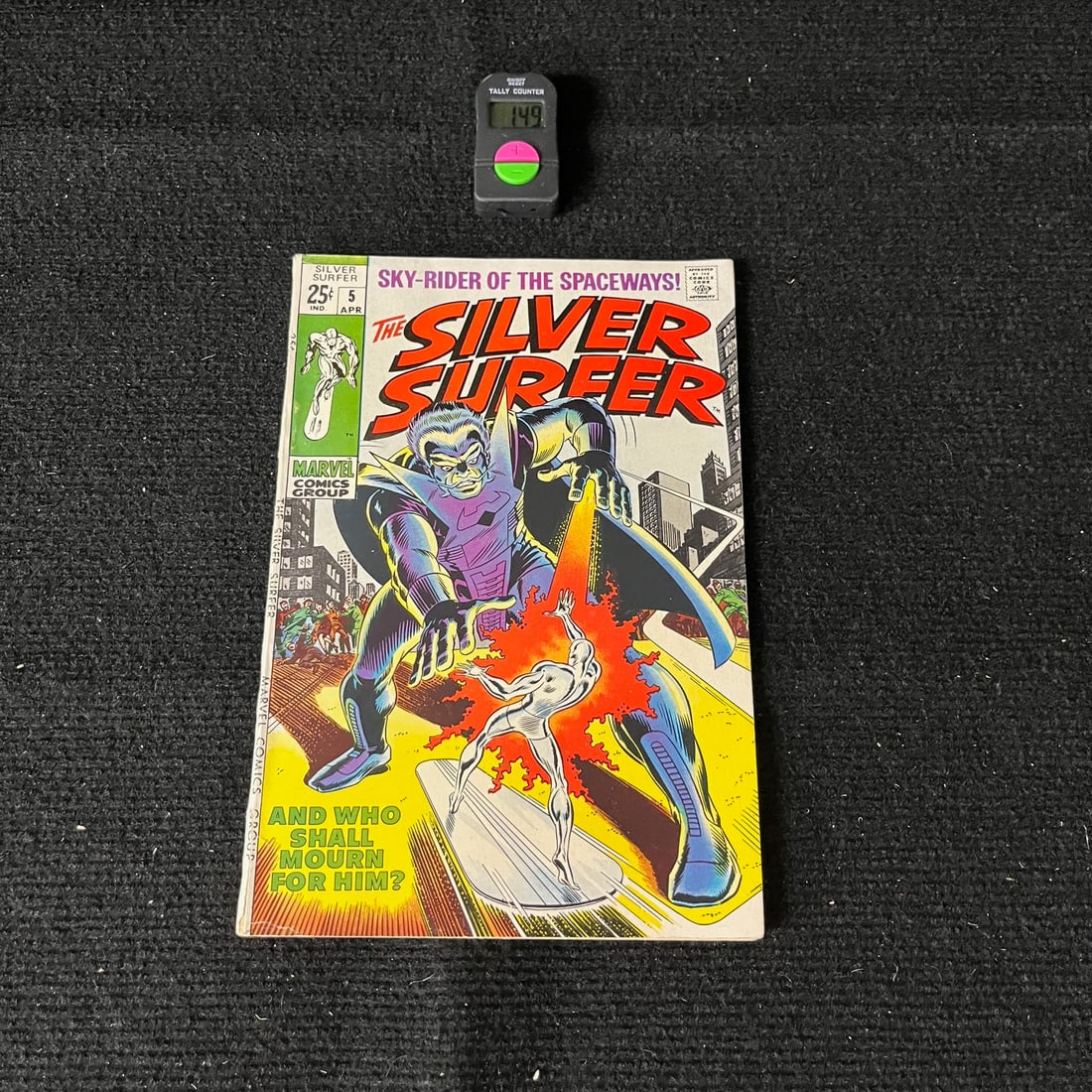 Silver Surfer 5 Marvel Silver Age Series (1 of 2)