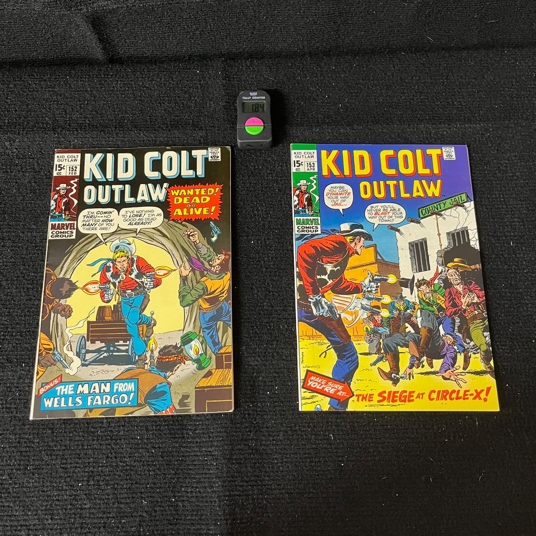 Kid Colt Outlaw 152 & 153 Marvel Bronze Age (1 of 2)