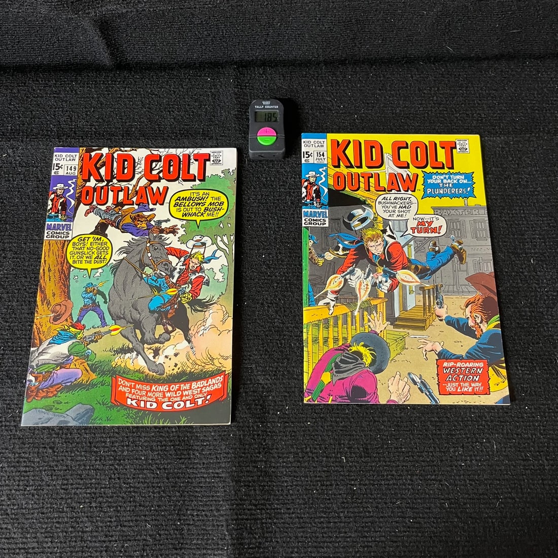 Kid Colt Outlaw 149 & 154 Marvel Bronze Age (1 of 2)