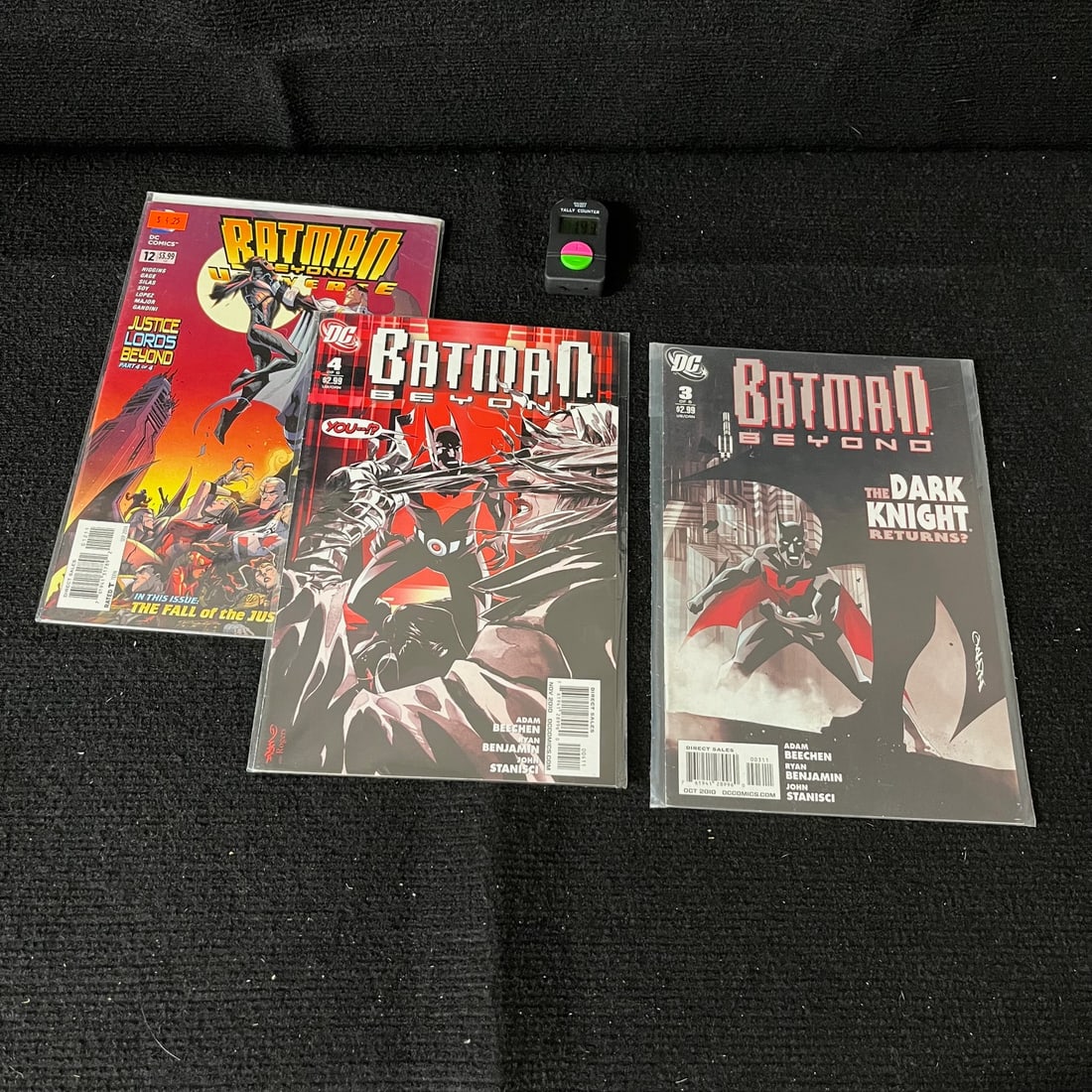Batman Beyond 3, 4 & 12: We are a veteran owned company. Please look at the pictures carefully to determine what you believe the condition of collectible is. We are currently accepting consignments. Email us a aeronhouse1994@