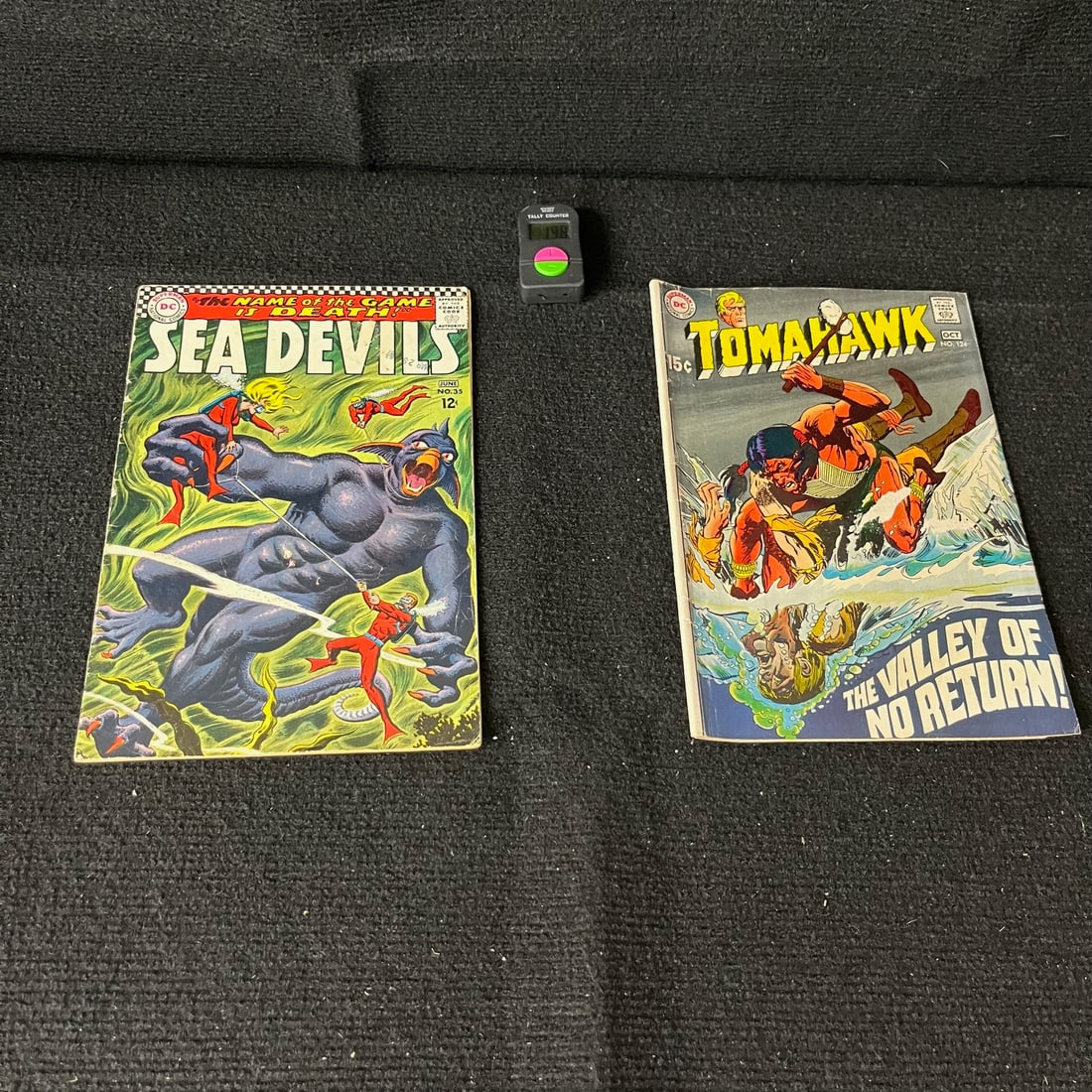 Sea Devils 35 & Tomahawk 124 DC Silver Age (1 of 2)