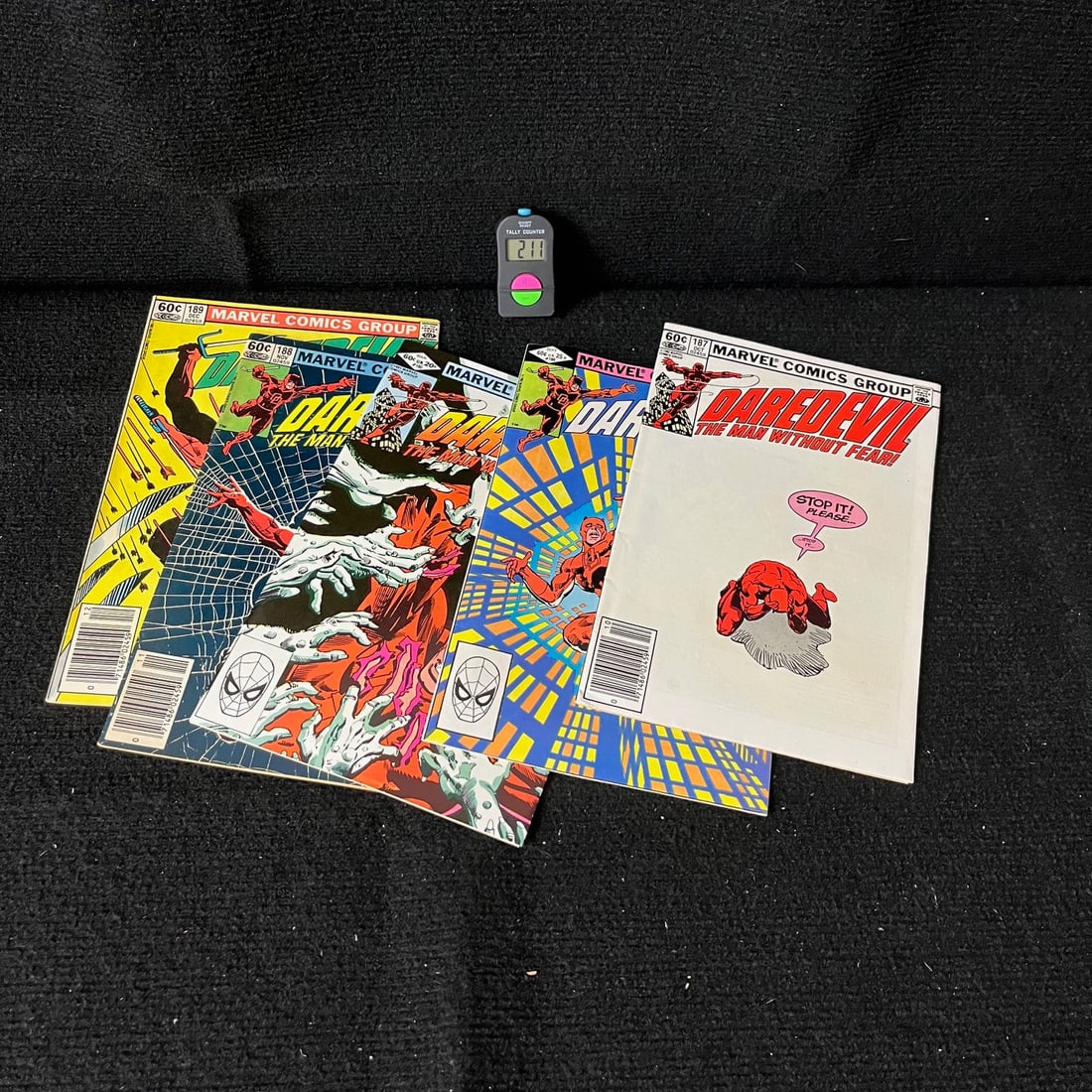 Daredevil 186-189 + #180 (1 of 1)