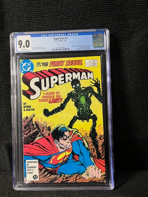 Superman 1 CGC 9.0 (1 of 1)