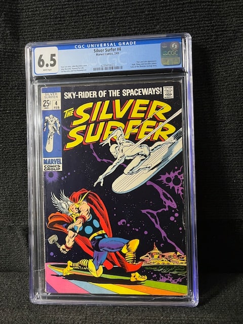 Silver Surfer 4 CGC 6.5 FMV $900 (1 of 1)