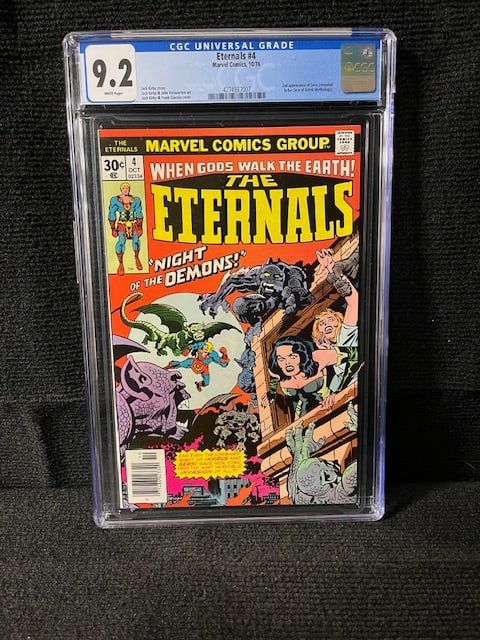 Eternals 4 CGC 9.2 2nd app Sersi (1 of 1)