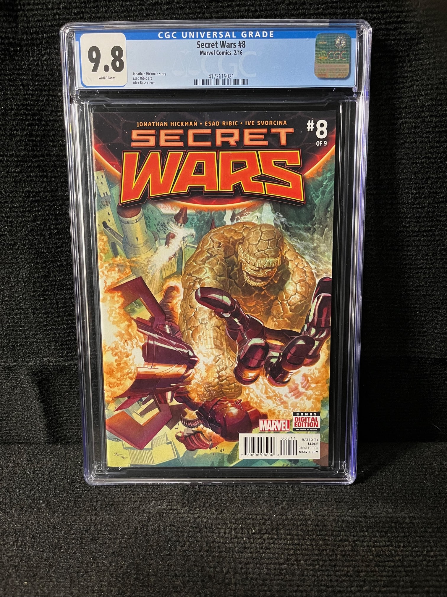 Secret Wars 8 CGC 9.8 (1 of 1)