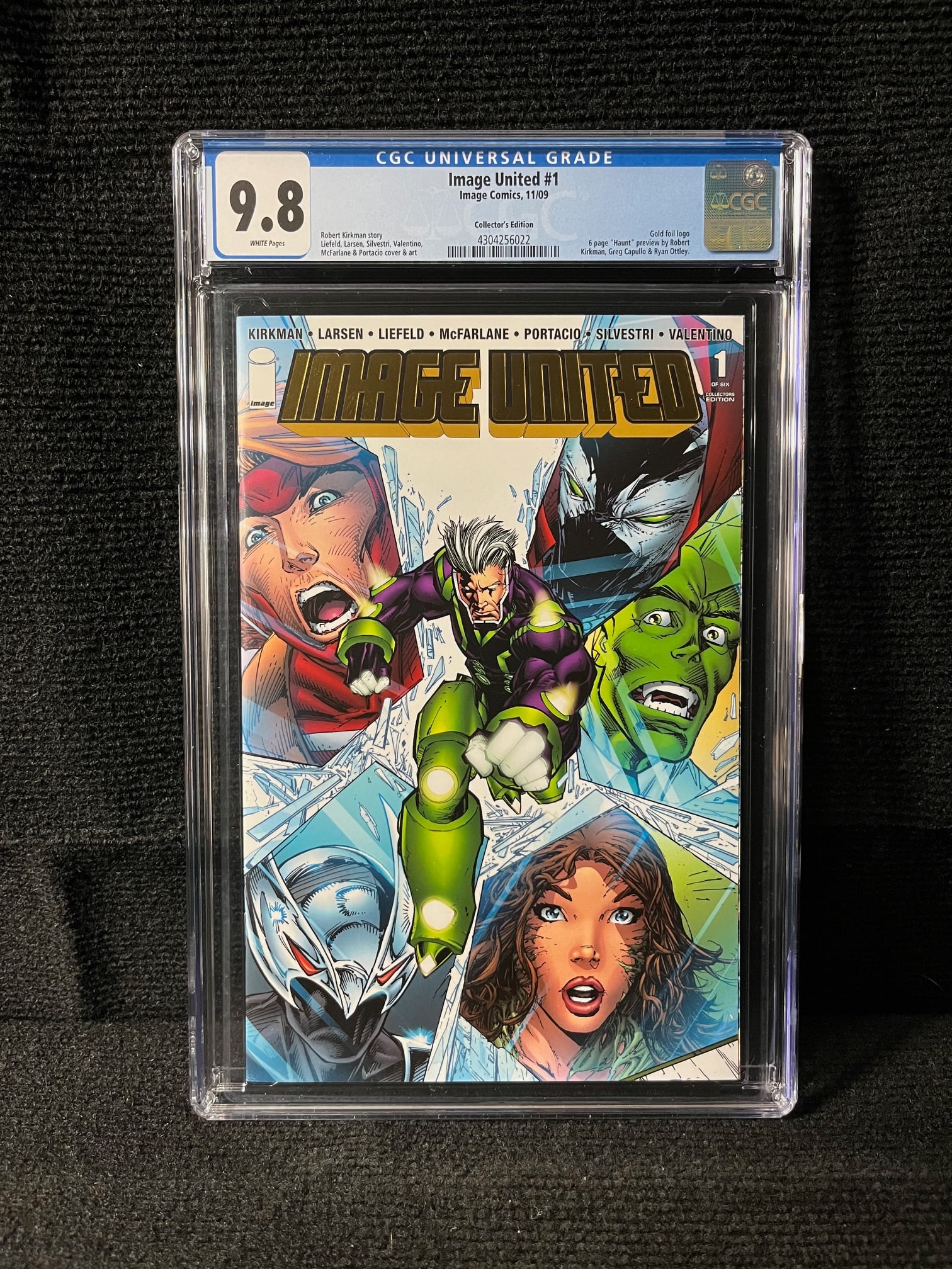 Image united 1 Gold Foil Ed. CGC 9.8 (1 of 1)