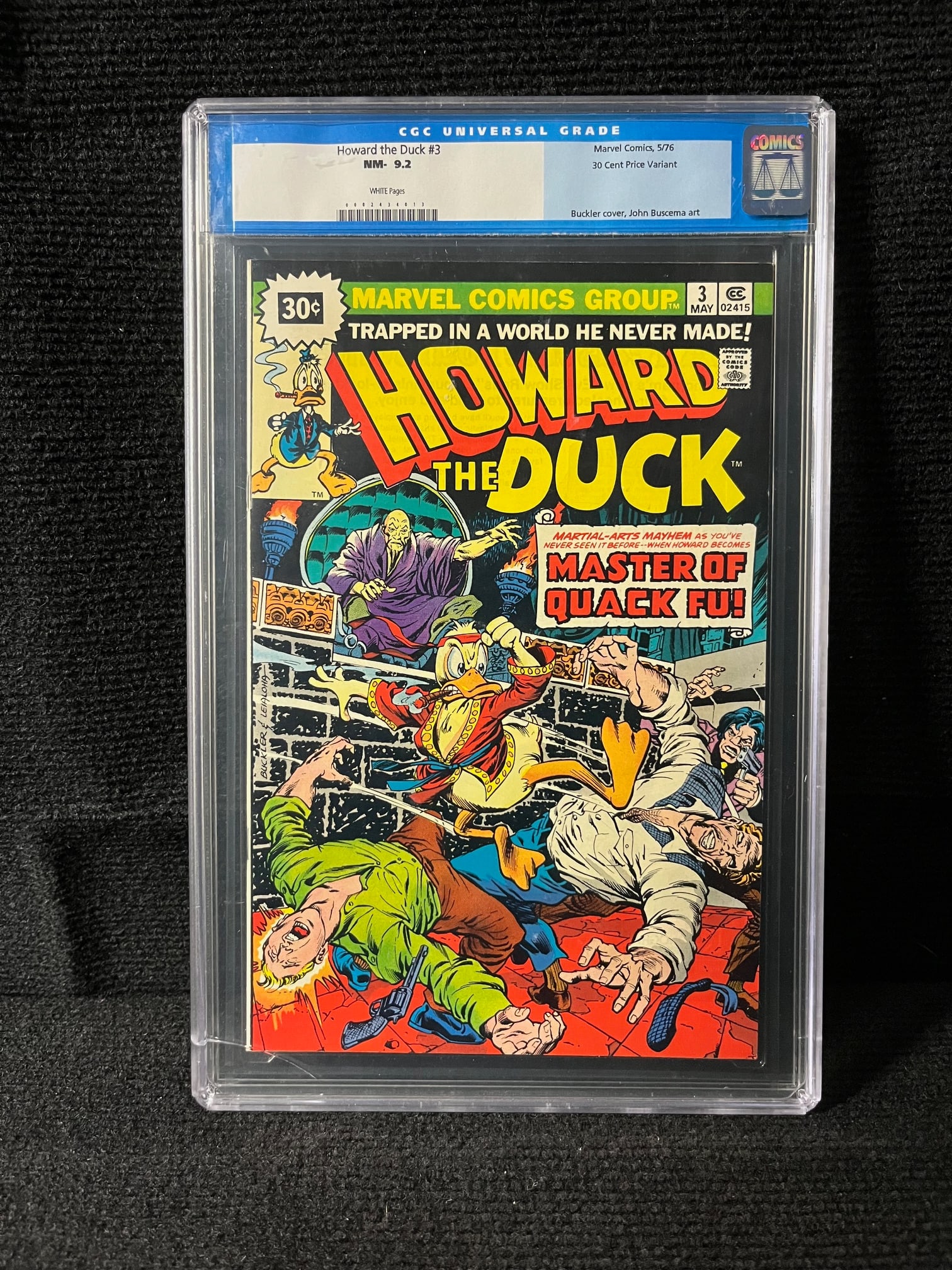 Howard the Duck 3 30 Cent Variant CGC 9.2 RARE! (1 of 1)