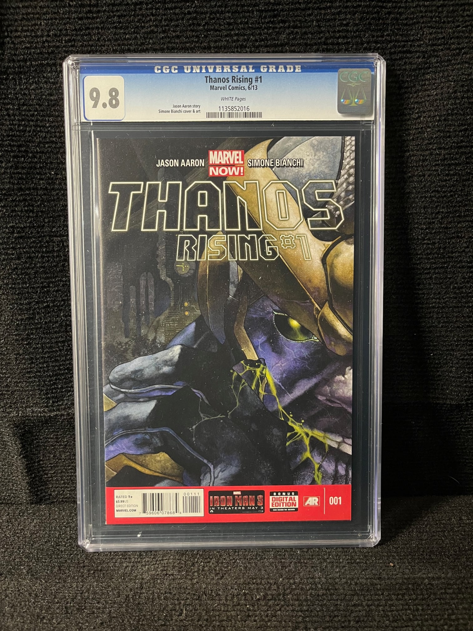 Thanos Rising 1 CGC 9.8 (1 of 1)