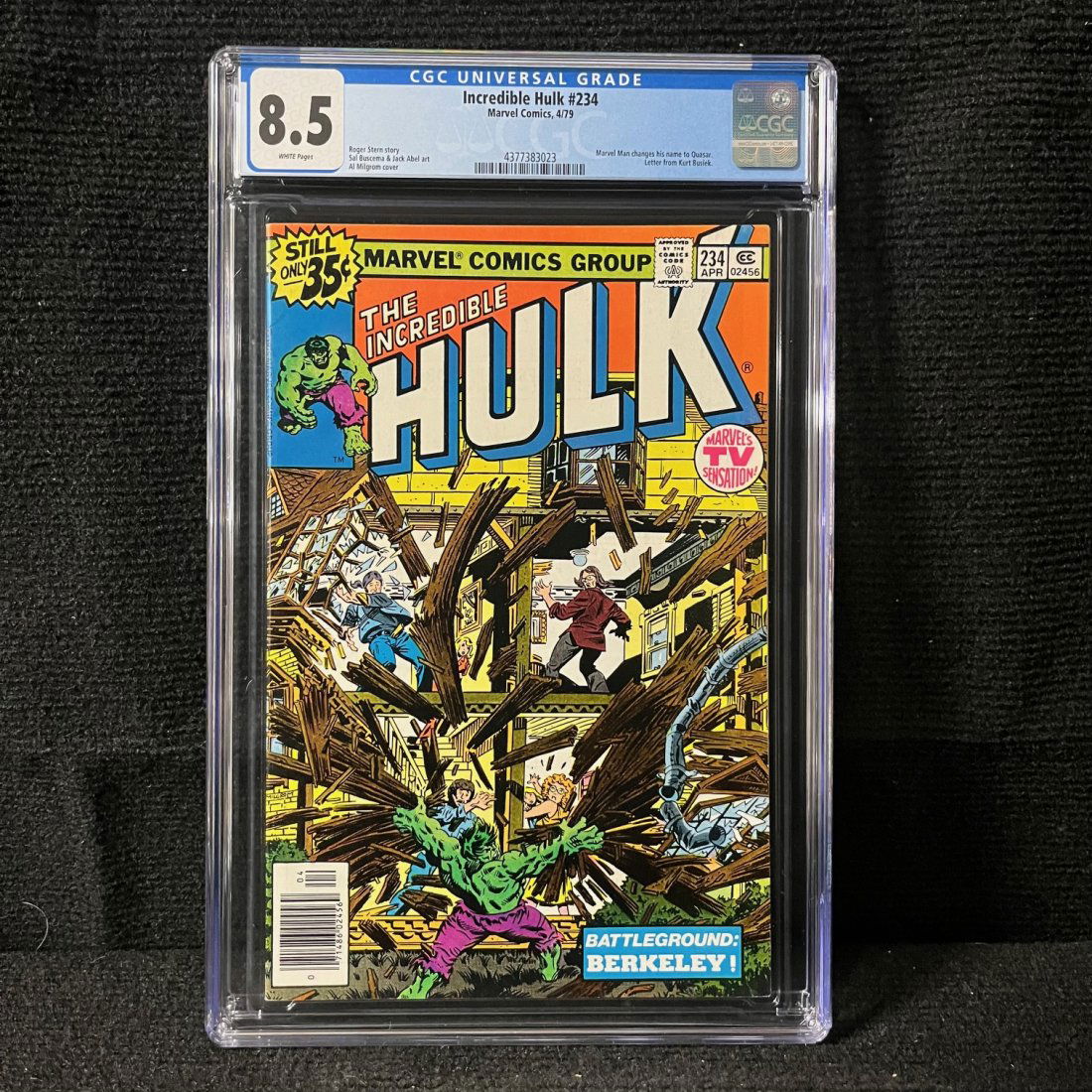 Hulk 234 1st Quasar CGC 8.5 (1 of 1)