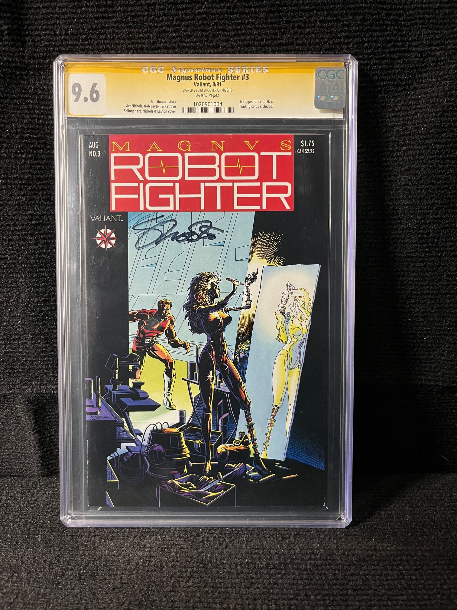 Magnus Robot Fighter 3 CGC SS 9.6 Jim Shooter (1 of 1)