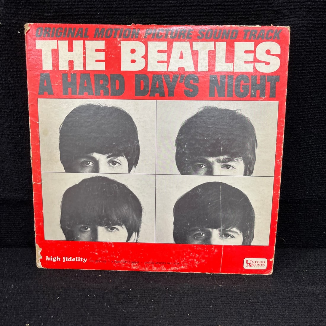 Beatles Hard Days Night Album: We are a veteran owned company. Please look at the pictures carefully to determine what you believe the condition of collectible is. We are currently accepting consignments. Email us a aeronhouse1994@