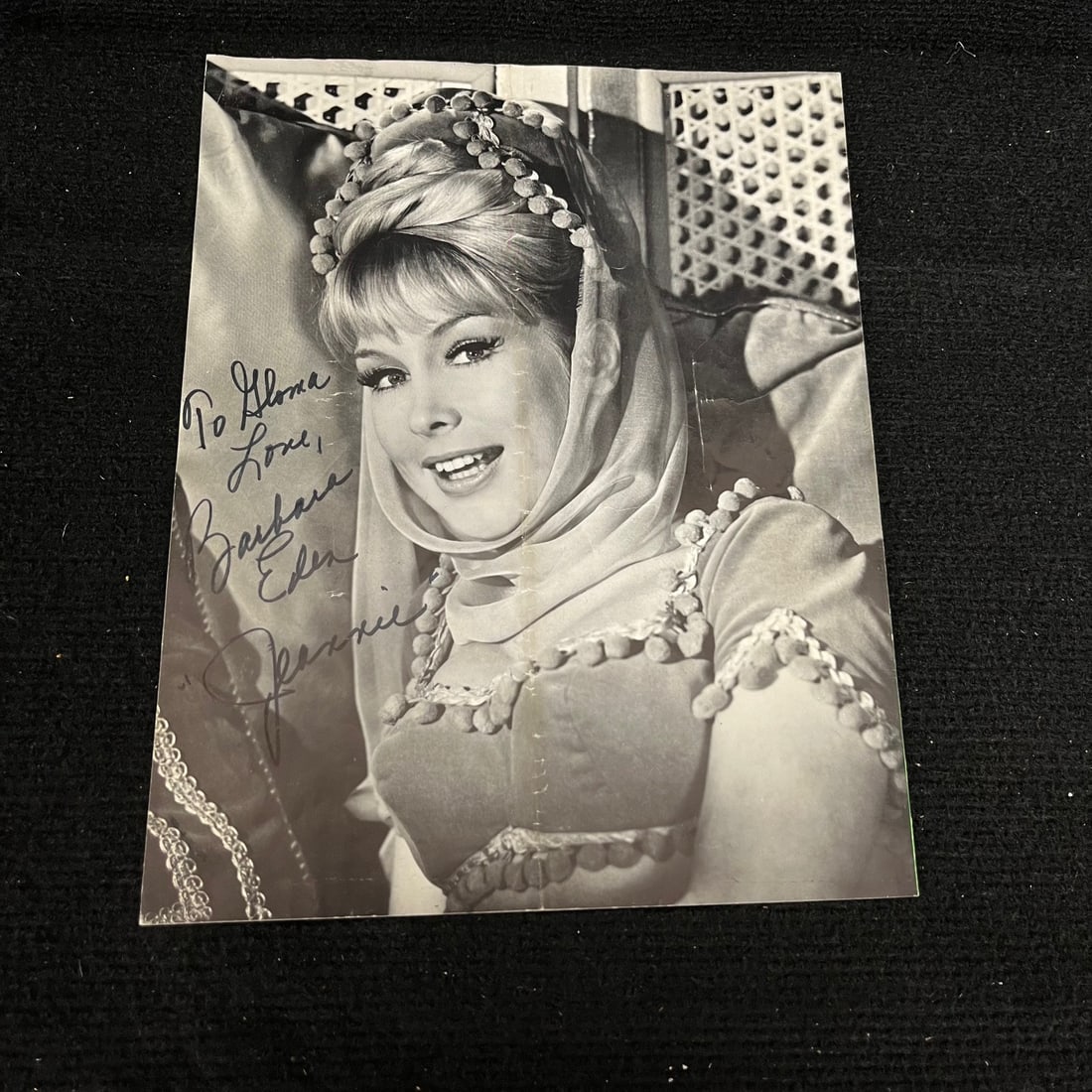 Barbara Eden Signed Playbill + others w/ WW LOA (1 of 7)