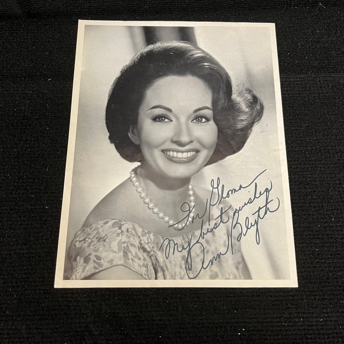 Ann Blyth & Andy Devine Signed Playbill W/ WW LOA (1 of 4)