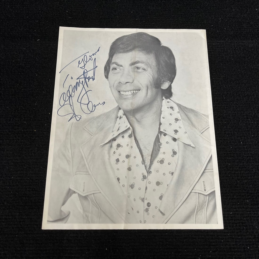 Ed Ames Signed Playbill W/ WW LOA (1 of 3)