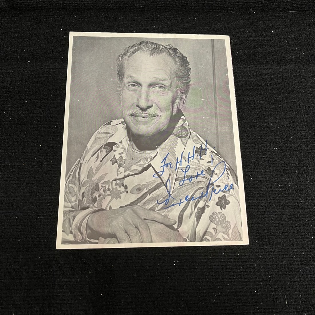 Vincent Price, Pia Zadora + Signed Playbill W/ WW LOA (1 of 6)