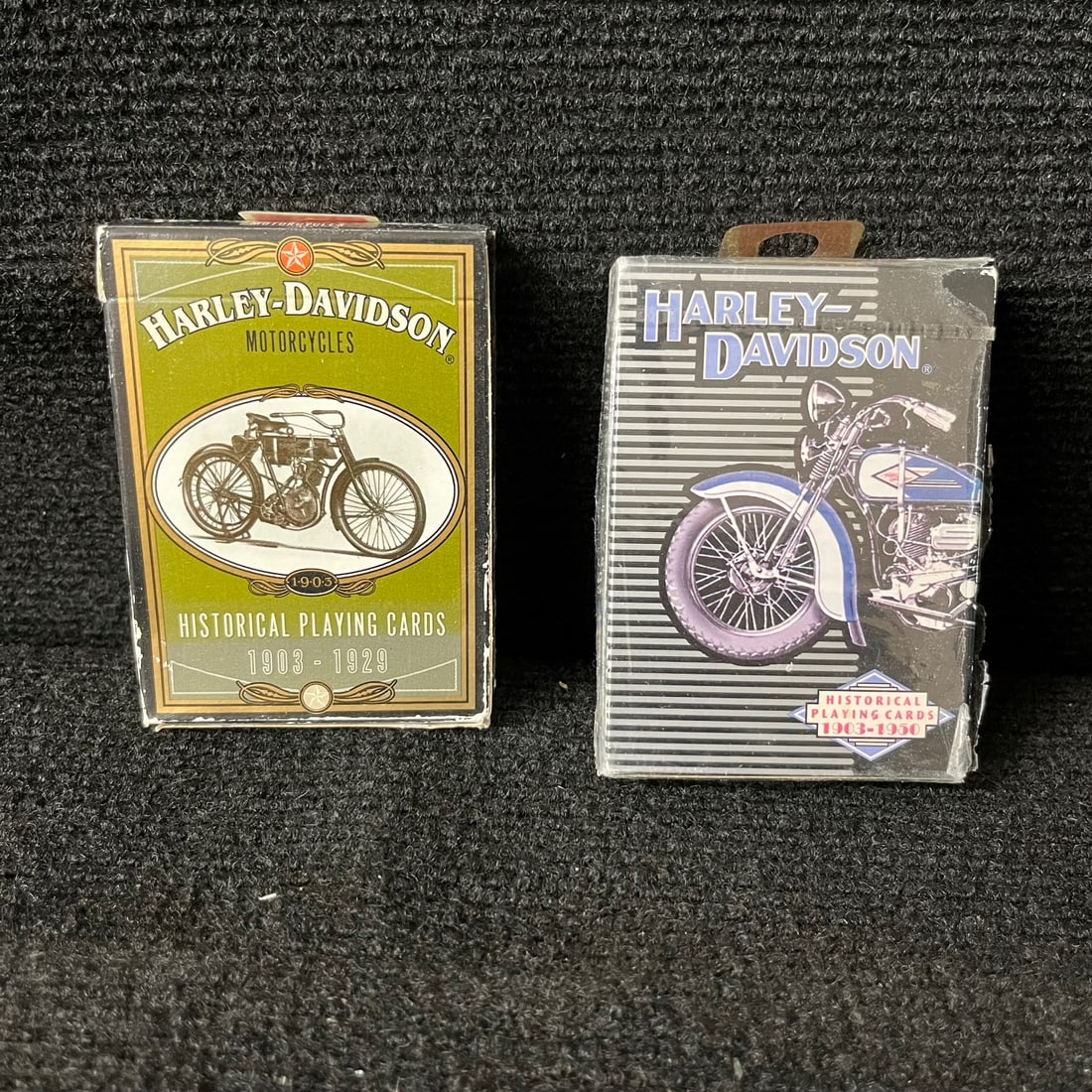 Harley Davidson Playing Cards: We are a veteran owned company. Please look at the pictures carefully to determine what you believe the condition of collectible is. We are currently accepting consignments. Email us a aeronhouse1994@