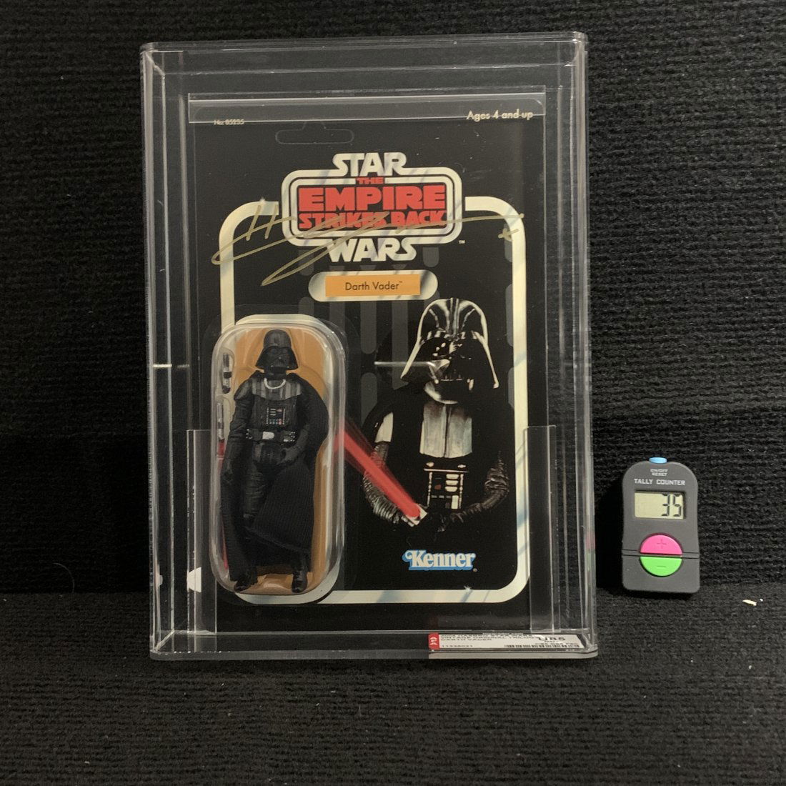 Hayden Christensen Signed w/JSA COA AFA U85 Darth Vader (1 of 6)