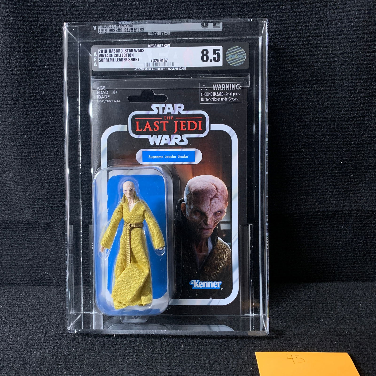 AFA 8.5 Jedi Snoke Action Figure (1 of 3)