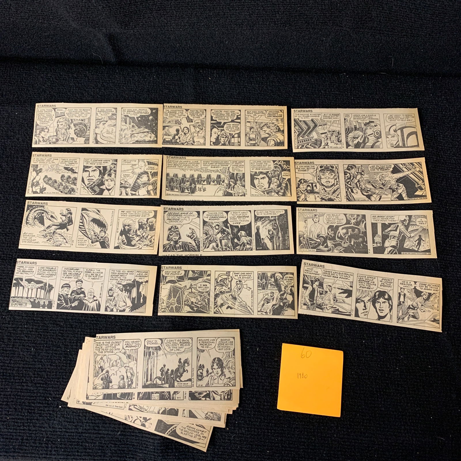 1980 Star Wars Comic Strips (1 of 3)